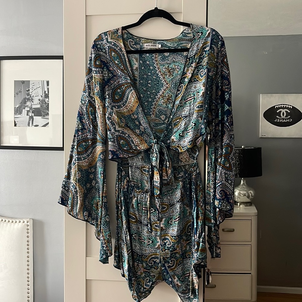 Long sleeve romper